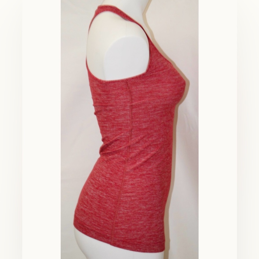 Lululemon Cool Racerback in Heathered Cranberry, Size 8 - Picture 6 of 11